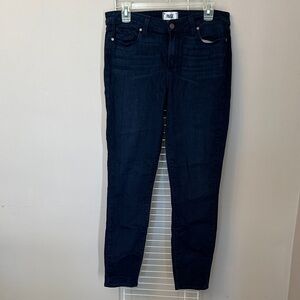 PAIGE Midnight Indigo Skinny Jeans